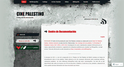 Desktop Screenshot of cinepalestino.com